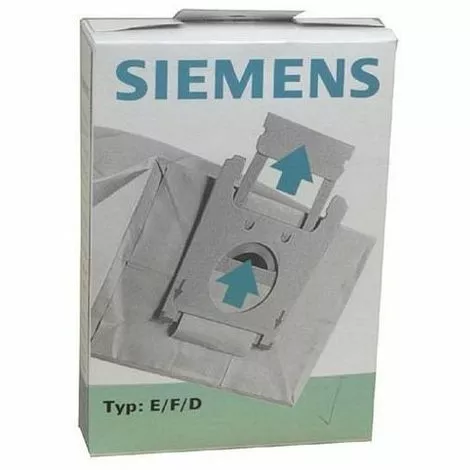 SIEMENS Sachet Sacs Aspirateur (x5) Type E/f/d 00461407 Pour PIECES ASPIRATEUR NETTOYEUR PETIT ELECTROMENAGER 1 SIEMENS Sachet Sacs Aspirateur (x5) Type E/f/d 00461407 Pour PIECES ASPIRATEUR NETTOYEUR PETIT ELECTROMENAGER