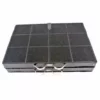 Lot De 2 Filtres Charbon Rectangulaire Type 38 DKF38 (481948048338) Hotte NEFF, WHIRLPOOL, BAUKNECHT, SIEMENS, BOSCH, IKEA WHIRLPOOL