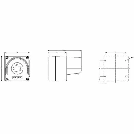Siemens 3SU1801-0NB00-2AC2 Bouton Champignon En Boîtier, Avec Collerette De Protection Jaune Décrochage Par Rotation 1 4 Siemens 3SU1801-0NB00-2AC2 Bouton Champignon En Boîtier, Avec Collerette De Protection Jaune Décrochage Par Rotation 1 – Image 4