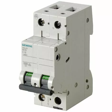 Siemens 5SL65166 5SL6516-6 Disjoncteur 16 A 230 V 1 Siemens 5SL65166 5SL6516-6 Disjoncteur 16 A 230 V