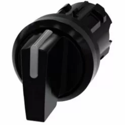 Commutateur à Manette Siemens 3SU1002-2BL10-0AA0 Levier Noir 2 X 45 ° 1 Pc(s)