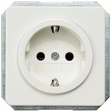 Siemens Prise De Courant Delta Blanc 5UB1405 1 Siemens Prise De Courant Delta Blanc 5UB1405