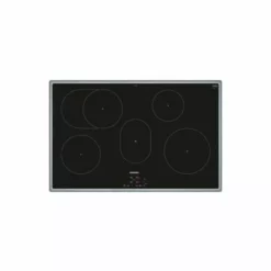 Siemens EH845BFB1E - Noir - Acier Inoxydable - Built-in (placement) - Plaque Avec Zone à Induction - Verre-céramique - 4 Zone(s) - Acier Inoxydable (EH845BFB1E)