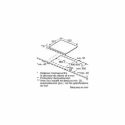 Plaque Induction SIEMENS 6900W 59.2cm, ED 631 BSB 5 E - Noir -SIEMENS Soldes 27859034 4