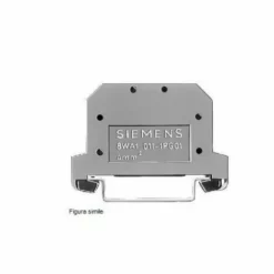 Siemens Single Pole Ground Terminal 4mmq Green Yellow 8wa10111pg01
