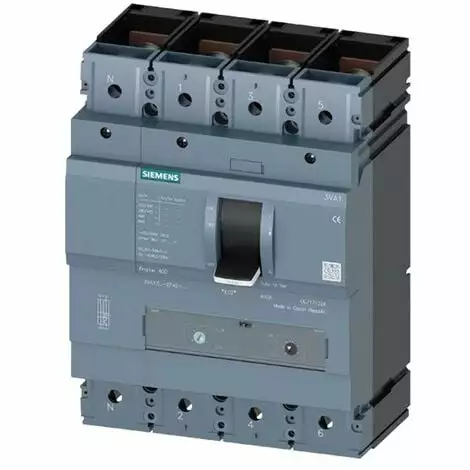 Commutateur Automatique Siemens 36KA 3VA 4P 36KA 400A 3VA13404FF420AA0 1 Commutateur Automatique Siemens 36KA 3VA 4P 36KA 400A 3VA13404FF420AA0