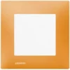 Va Et Vient Blanc Delta Viva + Plaque Orange - SIEMENS - SIEMENS