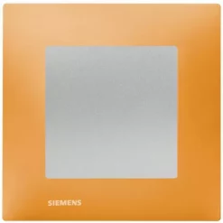 Va Et Vient Silver Delta Viva + Plaque Orange - SIEMENS - SIEMENS