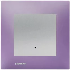 Va Et Vient à Voyant Silver Delta Viva + Plaque Violet - SIEMENS - SIEMENS