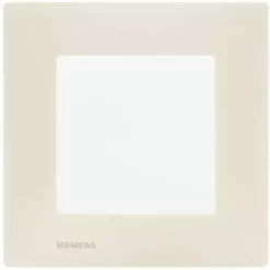 Va Et Vient Blanc Delta Viva + Plaque Beige - SIEMENS - SIEMENS