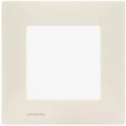 Va Et Vient à Voyant Blanc Delta Viva + Plaque Beige - SIEMENS - SIEMENS