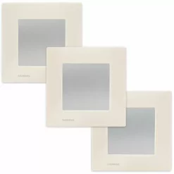 LOT De 3 Va-et-Vient Silver Delta Viva + Plaques Beige - SIEMENS - SIEMENS