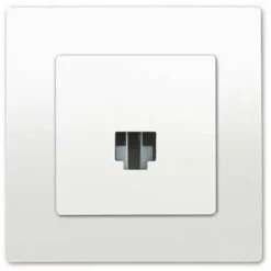 Prise RJ45 Blanc Delta Viva + Plaque Blanc - SIEMENS - SIEMENS