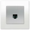 Prise RJ45 Silver Delta Viva + Plaque Blanc - SIEMENS - SIEMENS