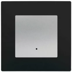 Va Et Vient à Voyant Silver Delta Viva + Plaque Noir - SIEMENS - SIEMENS