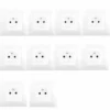 Lot De 10 Prises 2P+T Blanc DELTA ONE - SIEMENS - SIEMENS