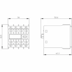 Contact Auxiliaire Siemens 3RH2911-2HA22 1 Pc(s) -SIEMENS Soldes 31926500 4