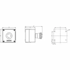 Siemens 3SU1801-0NA00-2AA2 Bouton Champignon En Boîtier Jaune Décrochage Par Rotation 1 Pc(s) -SIEMENS Soldes 32097639 4