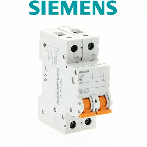 Disjoncteur De Ligne 2P 25A - SIEMENS - SIEMENS 2 Disjoncteur De Ligne 2P 25A - SIEMENS - SIEMENS – Image 2