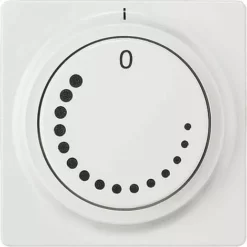 SIEMENS Plaque De Recouvrement, Pour Dispositif Nb De Tour, Blanc Titan 1 Pc