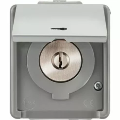 SIEMENS Interrupteur A Clé Pour Store Avec Symbole Clé, 1 Pole, 1 Pc