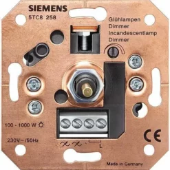 SIEMENS Variateur Bas Voltage Pour Transfo Electronique 60 A 800 W Pour Va-et-vient / 1 Pc