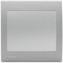 Va Et Vient Silver Delta Iris + Plaque Basic Silver - SIEMENS - SIEMENS