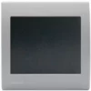 Va Et Vient Anthracite Delta Iris + Plaque Basic Silver - SIEMENS - SIEMENS