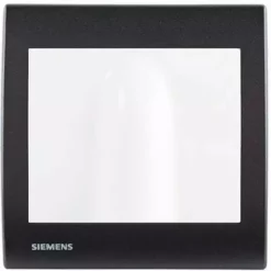 Sortie De Cable Blanc Delta Iris + Plaque Basic Anthracite - SIEMENS - SIEMENS