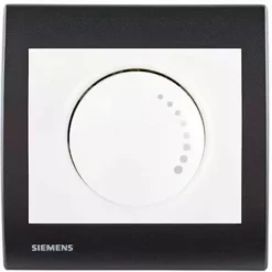 Va Et Vient Variateur 500W Blanc Delta Iris + Plaque Basic Anthracite - SIEMENS - SIEMENS