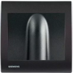 Sortie De Cable Anthracite Delta Iris + Plaque Basic Anthracite - SIEMENS - SIEMENS