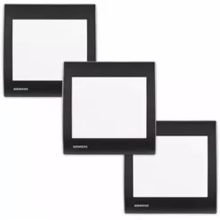 Lot De 3 Va Et Vient Blanc Delta Iris + Plaque Anthracite - SIEMENS - SIEMENS