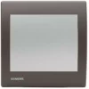 Va Et Vient Silver Delta Iris + Plaque Soft Marron - SIEMENS - SIEMENS