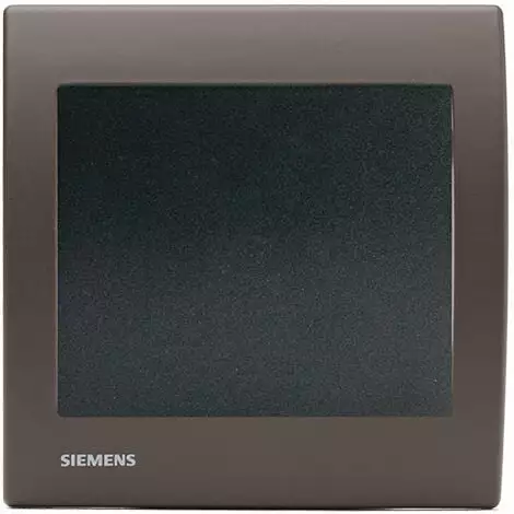 Va-et-Vient Anthracite Delta Iris + Plaque Soft Marron - SIEMENS - SIEMENS 1 Va-et-Vient Anthracite Delta Iris + Plaque Soft Marron - SIEMENS - SIEMENS