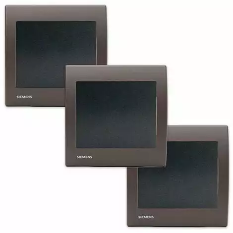 LOT De 3 Va Et Vient Anthracite Delta Iris + Plaque Soft Marron - SIEMENS - SIEMENS 1 LOT De 3 Va Et Vient Anthracite Delta Iris + Plaque Soft Marron - SIEMENS - SIEMENS