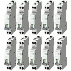 Kit Interrupteurs Magnétothermiques Siemens 6A 1P+N 4,5KA Curva C 1 Module 5SL30067