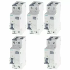 Kit Siemens Différentiels Magnétothermiques 20A 1P+N 30MA 4,5KA 5SU13531KK20