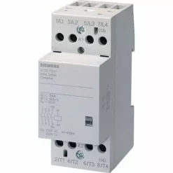 SIEMENS - TÉLÉRUPTEUR 5TT5 4 NC 24 V AC/COURANT CONTINU 2 MODULES 5TT50302