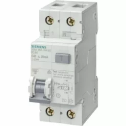 Siemens 5SU1356-6KK20 Disjoncteur Différentiel 2 Pôles 20 A 0.03 A 230 V