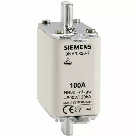 Siemens 3NA3824 Fusible NH Taille Du Fusible = 000 80 A 500 V/AC, 250 V/AC 3 Pc(s) 2 Siemens 3NA3824 Fusible NH Taille Du Fusible = 000 80 A 500 V/AC, 250 V/AC 3 Pc(s) – Image 2