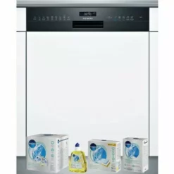SIEMENS Lave-vaisselle Intégrable Encastrable Bandeau Noir 42dB 14 Couverts 60cm Home Connect - Blanc