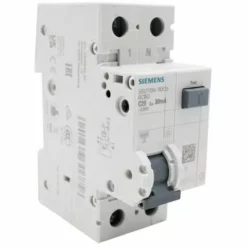 Magnétothermique Différentiel Siemens 25A 6KA 1P+N 30MA Type A 2M 5SU13567KK25