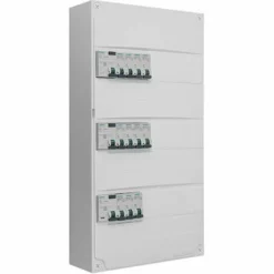 Tableau 3 Rangées Pré-équipé 2 Inter. Diff. 40A + 1 Inter. Diff. 63A + 11 Disjoncteurs - SIEMENS - SIEMENS