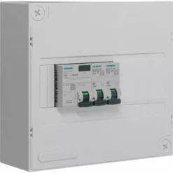 Tableautin Pré-équipé 1 Inter. Diff. 40A Type AC + 2 Disjoncteurs - SIEMENS - SIEMENS