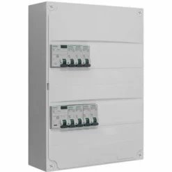 Tableau 2 Rangées Pré-équipé 2 Inter. Diff. 40A + 7 Disjoncteurs - SIEMENS - SIEMENS