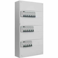 Tableau 3 Rangées Pré-équipé 3 Inter. Diff. 40A + 15 Disjoncteurs - SIEMENS - SIEMENS