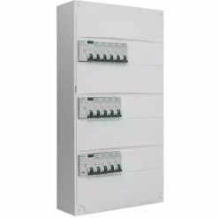 Tableau 3 Rangées Pré-équipé 2 Inter. Diff. 63A + 1 Inter. Diff. 40A + 13 Disjoncteurs - SIEMENS - SIEMENS