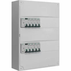 Tableau 2 Rangées Pré-équipé 2 Inter. Diff. 40A + 8 Disjoncteurs - SIEMENS - SIEMENS