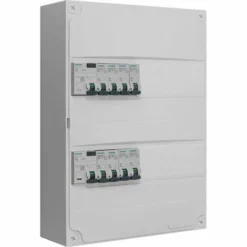 Tableau 2 Rangées Pré-équipé 1 Inter. Diff. 63A + 1 Inter. Diff. 40A + 8 Disjoncteurs - SIEMENS - SIEMENS