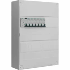 Tableau 2 Rangées Pré-équipé 1 Inter. Diff. 40A Type AC + 6 Disjoncteurs - SIEMENS - SIEMENS